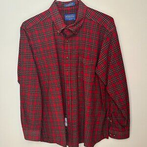 Pendleton Fine Worsted Wool Button Down Shirt